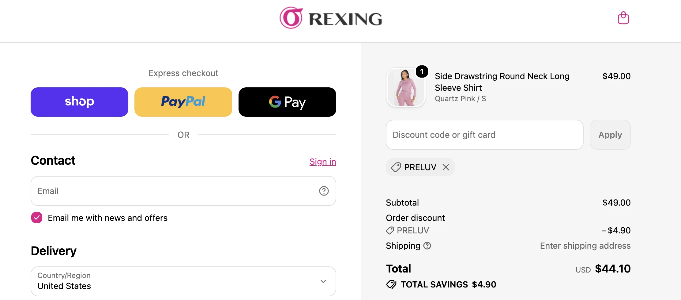 Use Discount Code PRELUV for 10% OFF Sitewide at rexingsports.com